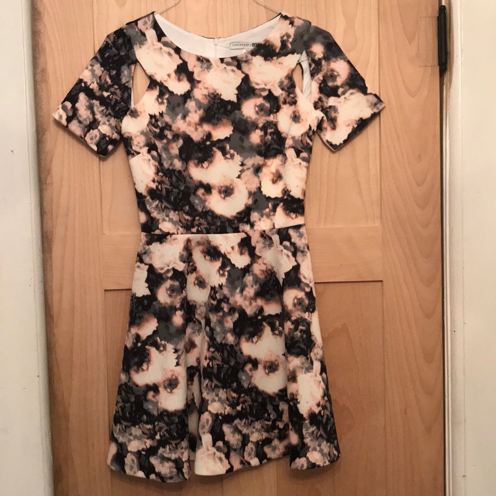 Floral Flit and Flare Dress